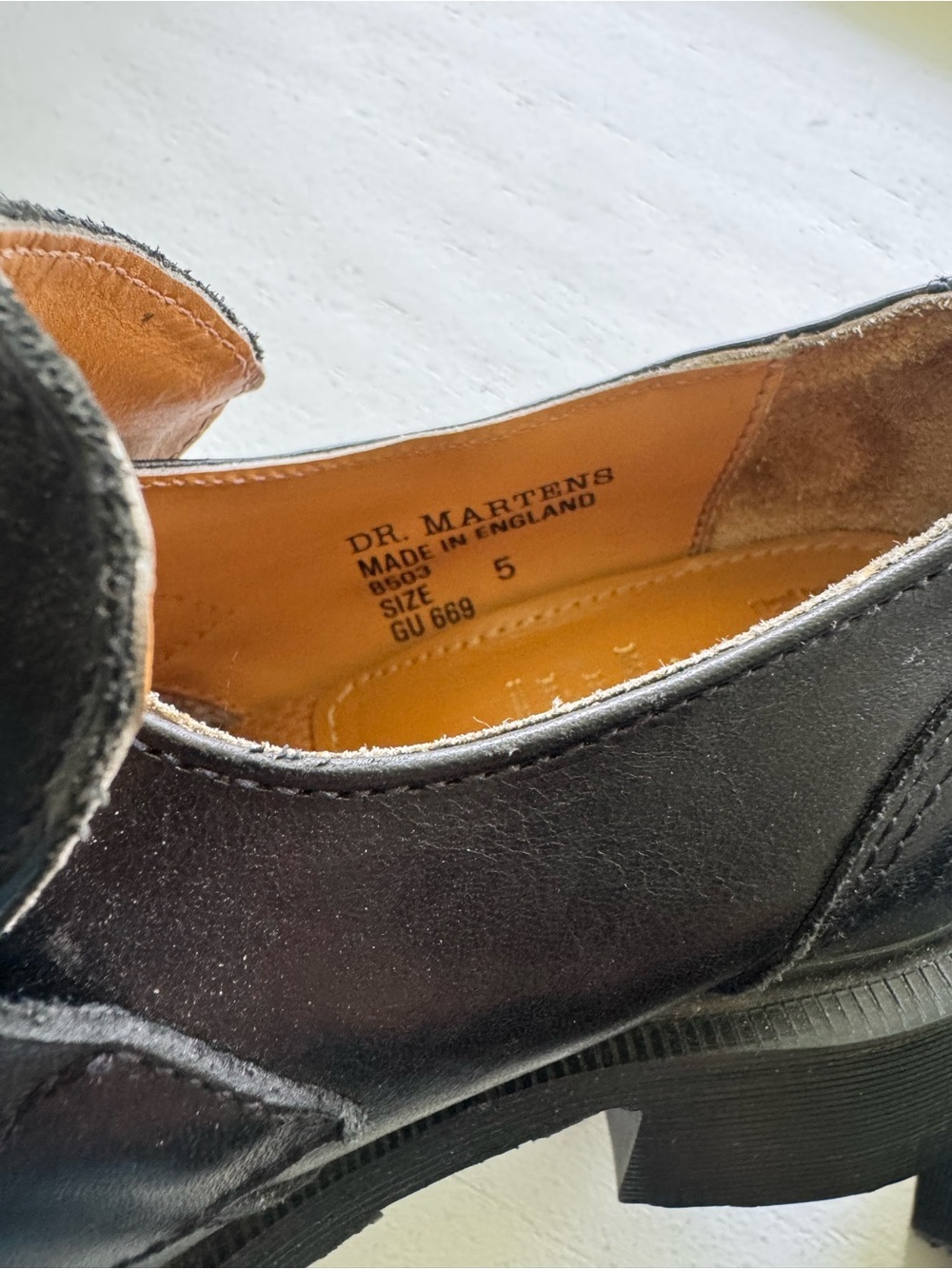 Vintage Dr Marten Loafers, Size 7.5 (UK 5) - Picture 6 of 8